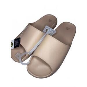 Universal Thread Molded Slide Sandals Tan Women’s Size 11 | NWT